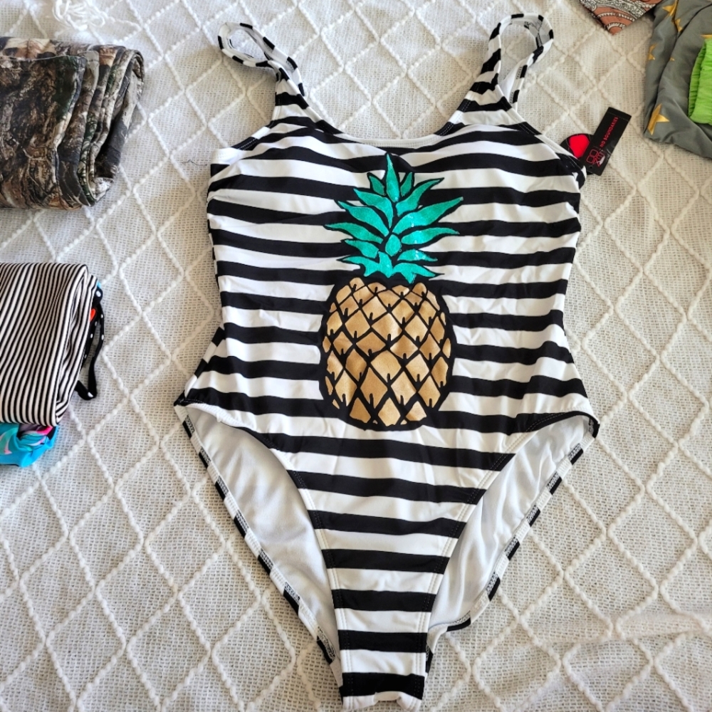 Tropical pinneaple Swimwear swimsuit 🩱